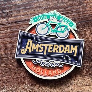 ❤️ 2/$20 or 3/$25 Amsterdam Souvenir Magnet
